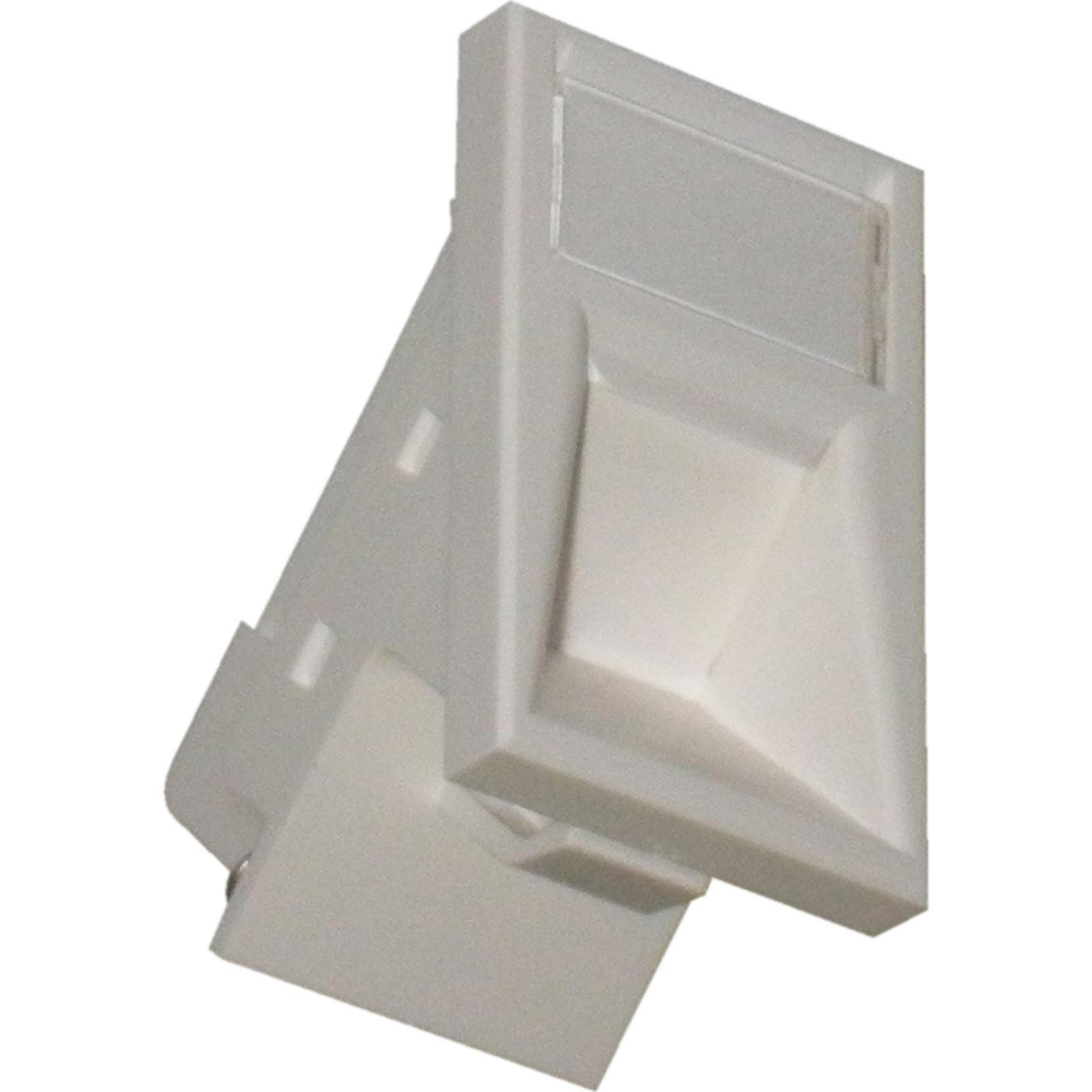 Plastron demi module 1 port 22,5x45