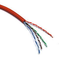 Excel Solid Cat5e Cable U/UTP LSOH Euroclass Dca 305 m Box Orange