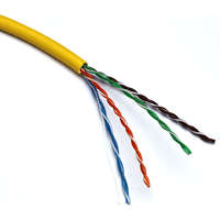 Excel Solid Cat5e Cable U/UTP LSOH Euroclass Dca 305 m Box Yellow