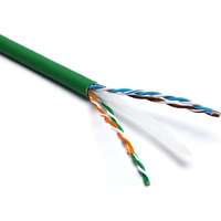 Excel Solid Cat6 Cable U/UTP LSOH CPR Euroclass Dca 305m Box Green
