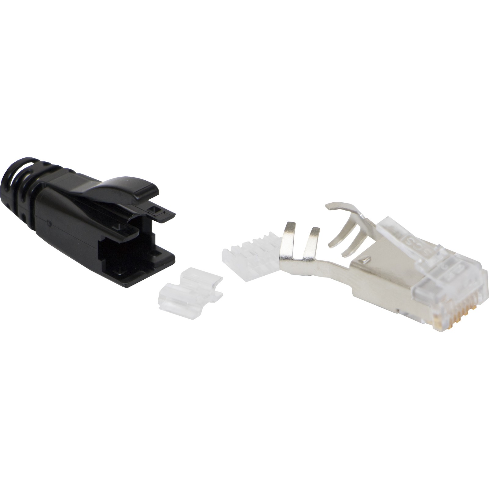 PLUG MALE EXCEL POUR CABLE CUIVRE RIGIDE PAQUET DE 25PCS