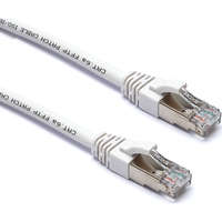 Excel Cat6A Patch Lead F/FTP Shielded LSOH Blade Booted 2 m White