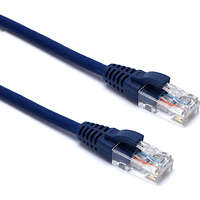 Excel Cat6 Patch Lead U/UTP Unshielded LSOH Blade Booted 1m Blue