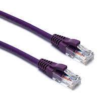 Excel Cat6 Patch Lead U/UTP Unshielded LSOH Blade Booted 3 m Violet