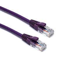 Excel Cat6 Patch Lead U/UTP Unshielded LSOH Blade Booted 15 m Violet