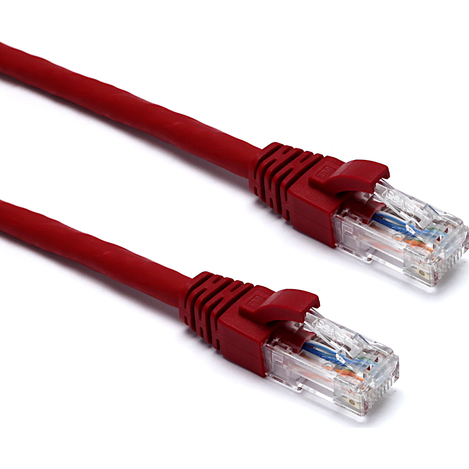 EXCEL CAT6A 1M UUTP LSOH PATCH LEAD RED