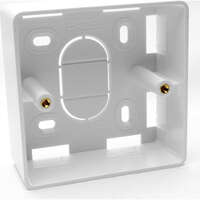 Excel Office Single Gang Back Box 37 mm