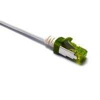 Excel Cat6A Antibacterial Patch Lead F/FTP LSOH 5m White