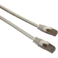 Excel Cat6A Patch Lead S/FTP Shielded LSOH Blade Booted 1 m White