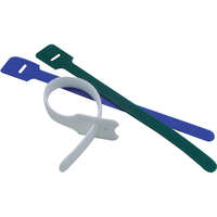 Excel Hook & Loop Cable Tie 330mm Black (20-Pack)