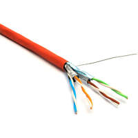 Excel Solid Cat6A Cable U/FTP LSOH CPR Euroclass B2ca 305 m Box Orange