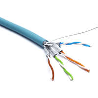 Excel Cat6A Zone Cable U/FTP 26AWG LSOH CPR Euroclass B2ca 305 m Box Ice Blue