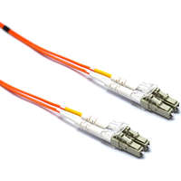 Excel Enbeam OM2 Fibre Optic Patch Lead LC-LC Multimode 50/125 DX LS0H Orange 20 m