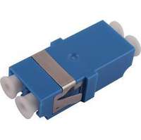 Excel Enbeam LC Duplex Flangeless Singlemode Adaptor Blue (6-Pack)