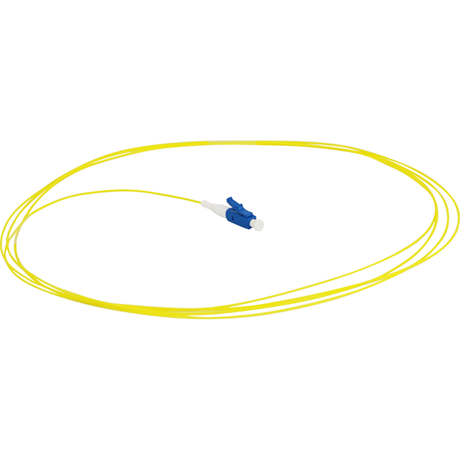 Pigtail fibre Enbeam OS2 9 125 LC UPC jaune paquet de 12- 1m