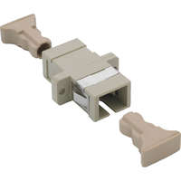 Excel Enbeam SC Simplex OM1/OM2 Multimode Adaptor Beige (6-Pack)