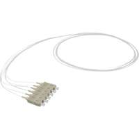 Enbeam Fibre Pigtail OM2 50/125 SC/UPC White 12-pack - 1m