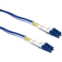 Excel Enbeam OS2 Fibre Optic Patch Lead G.657 LC-LC Singlemode 9/125 DX LS0H Blue 1 m