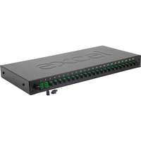 Excel Enbeam 24 Way Singlemode Fibre Optic Panel 24 LC/APC Duplex 48F + Pigtail & Cassette Green