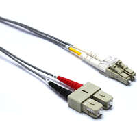 Excel Enbeam OM1 Fibre Optic Patch Lead LC-SC Multimode 62.5/125 DX LS0H Grey 15 m