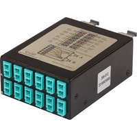 Excel Enbeam High Density 12 Port 24 Fibre OM3 LC-MTP Fibre Cassette