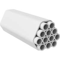 Excel Enbeam 12 Way Internal 5/3.5 mm Blowing Tube LS0H White