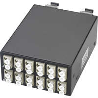 Excel Enbeam High Density 12 Port 24 Fibre OM3 LC-MTP Fibre Cassette (MOD2)