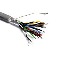aura 24AWG 6 Pair Belden Alternative Multicore Cable LSZH Eca Type 9506 X 1M Grey