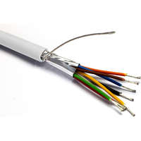 aura 24AWG 8 Core Belden Alternative Multicore Cable F/SCR LSZH Eca Type 9538 Per Metre White