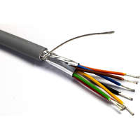 aura 24AWG 8 Core Belden Alternative Multicore Cable F/SCR LSZH Eca Type 9538 X 1M Grey