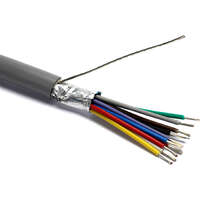 aura 24AWG 10 Core Belden Alternative Multicore Cable F/SCR LSZH Eca Type 9540 Per Metre Grey