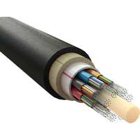 Excel Enbeam OS2 Singlemode Int/Ext Distribution Cable G.652.D 250 &micro;m 144 Core B2ca Black