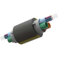 Excel Enbeam OS2 ULW Rodent Resistant G.657.A1 Aerial Fibre Cable LT 12 Core Fca Black