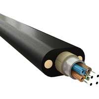 Enbeam OS2 Singlemode G.657.A2 Oval FTTx Drop Cable Loose Tube 2 Core 9/125 HDPE Fca Black