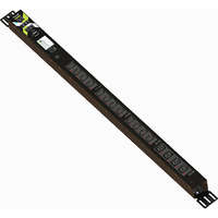 Excel 1P Vertical Int PDU (INT3) 12x C13 4x C19 Socket 16A EN60309 3 m Top-fed