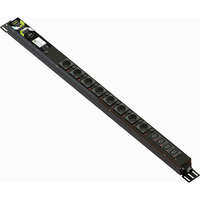 Excel 1P Vertical Int PDU (INT3) 8x Schuko 4x C19 Socket 16 A EN60309 3 m Bottom-fed