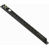 Excel 1P Vertical Int PDU (INT3) 8x Schuko 4x C19 Socket 32 A EN60309 3 m Top-fed