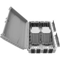 Excel Encasa 384 Fibre Splice Enclosure Unloaded Grey