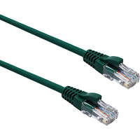 Excel Cat5e Patch Lead U/UTP Unshielded LSOH Blade Booted 2m Green