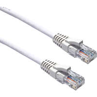 Excel Cat5e Patch Lead U/UTP Unshielded LSOH Blade Booted 2m White