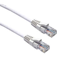 Excel Cat5e Patch Lead U/UTP Unshielded LSOH Blade Booted 3 m White