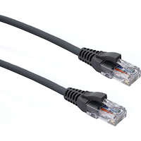 Excel Cat5e Patch Lead U/UTP Unshielded LSOH Blade Booted 6 m Grey