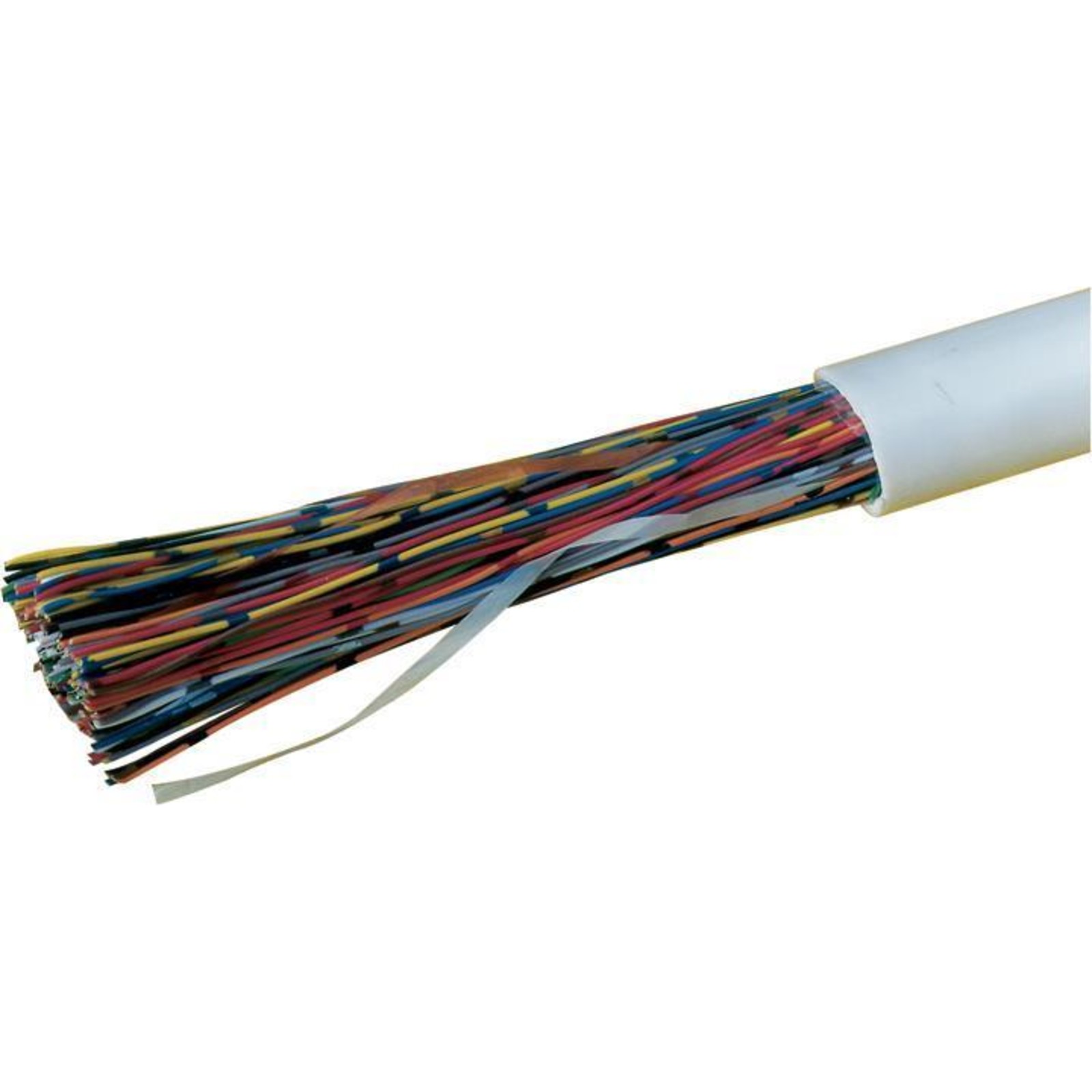 Câble CW1308 LSF 25 paires, blanc x 100m