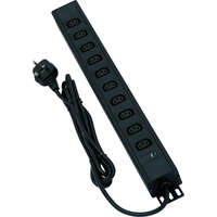 Excel 8 Way Vetical PDU 8x C13 Socket Passive 13A UK Plug Filtered