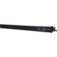 Excel 8 Way Vertical PDU 8x UK Socket Passive 13A UK Plug Filtered