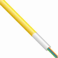 Excel Enbeam OS2 Singlemode G.657.A1 Blown Fibre EPFU 4 Fibre 9/125 Yellow