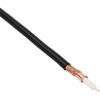 Excel Satellite Coaxial Cable 1.00mm Conductor - Black 250m Reel