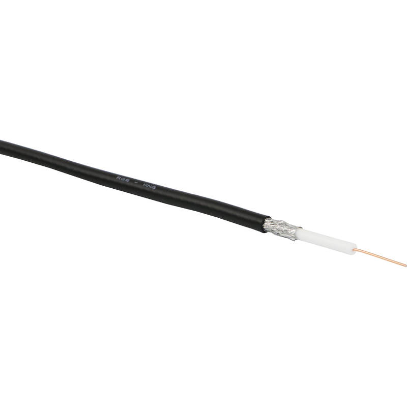 RG6 - Excel RG6/U Coaxial Cable 75 Ohm - Black Per Metre