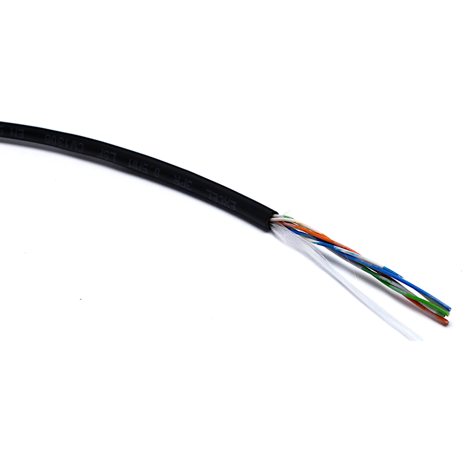 Câble CW1308 LSF 3 paires, noir x 100m