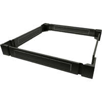 Environ Plinth 800mm Wide x 1000mm Deep for SR Racks Black